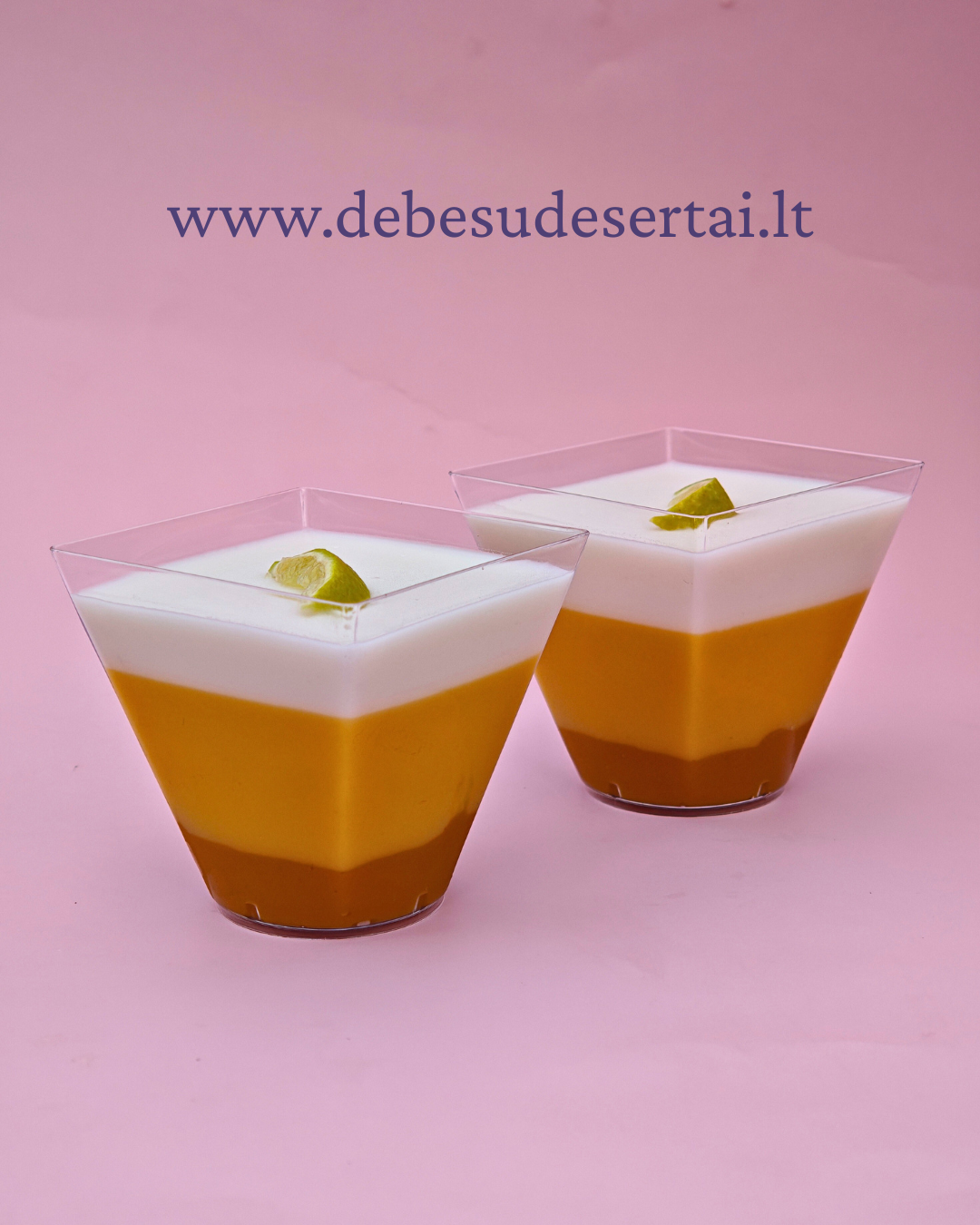 Mangų ir egzotinių vaisių deserto receptas