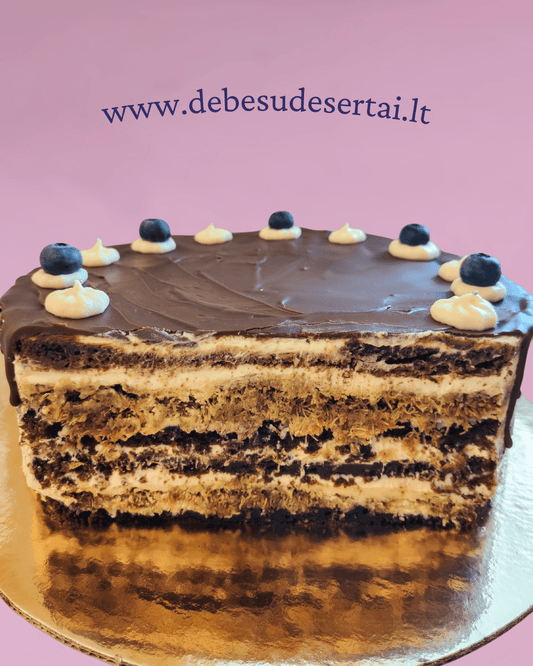 Kaip Dubajaus šokolado torto receptas