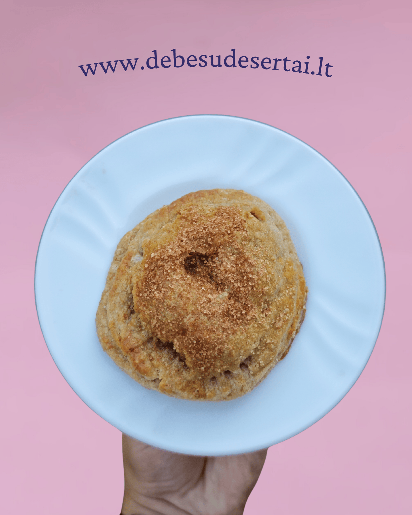 Trapios tešlos sausainiai su obuoliais